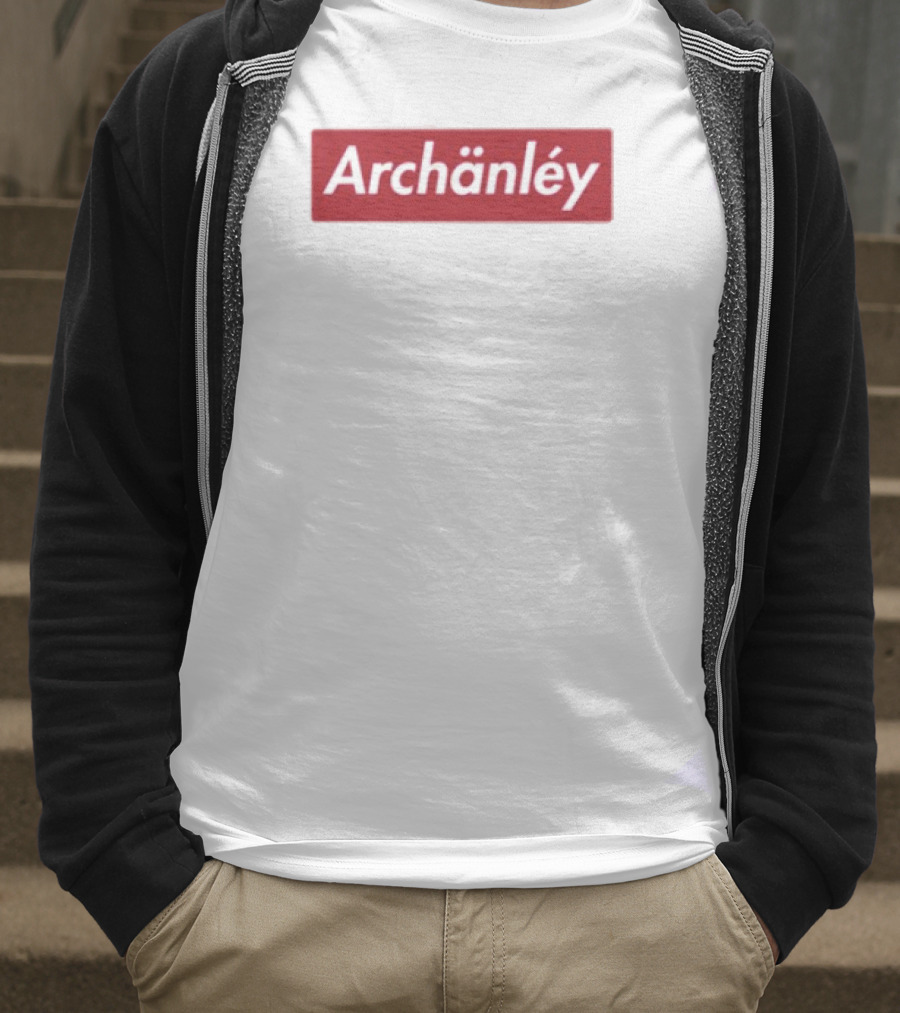 Archänlèy Red Box Style T-Shirt