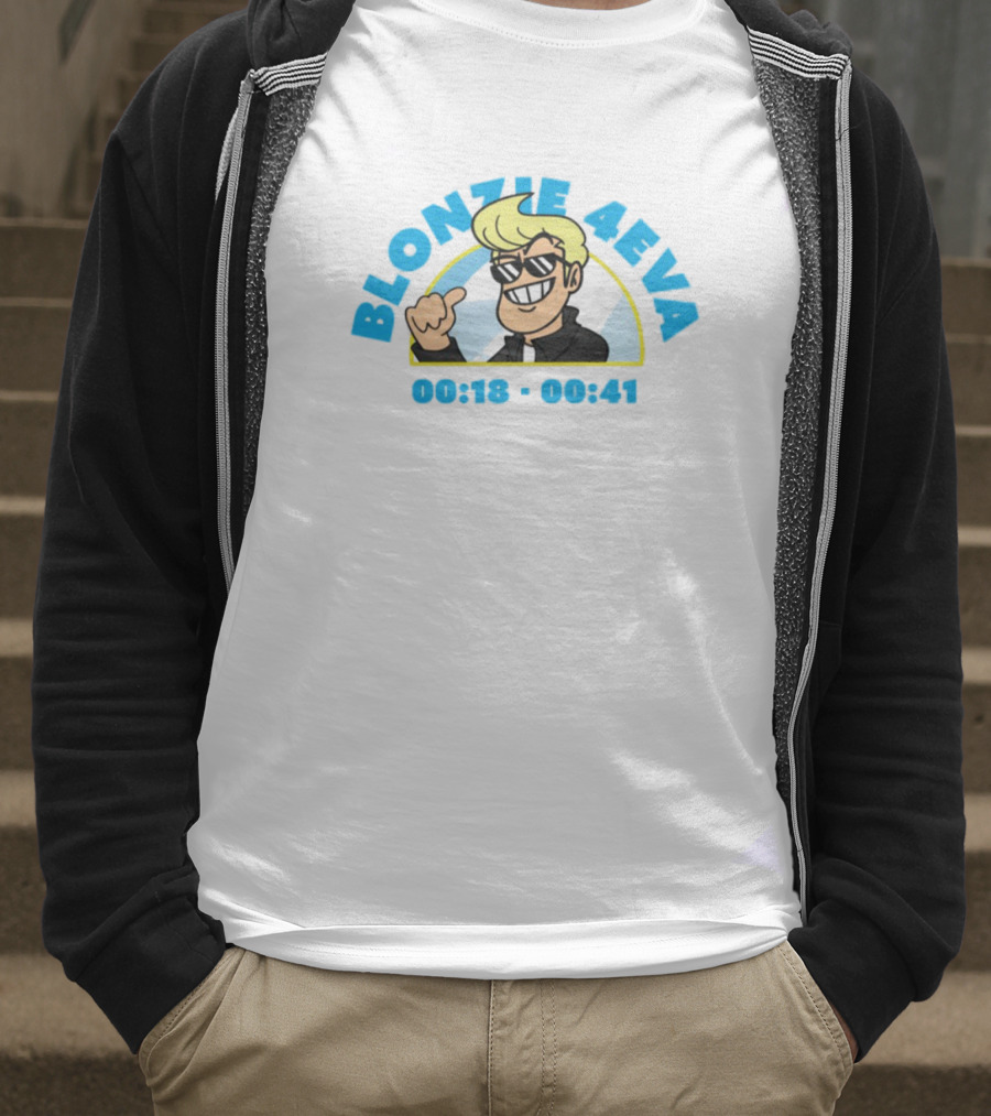 Blonzie 4Eva Cartoon Character Tribute With Dates 00:13 - 06:43 T-Shirt