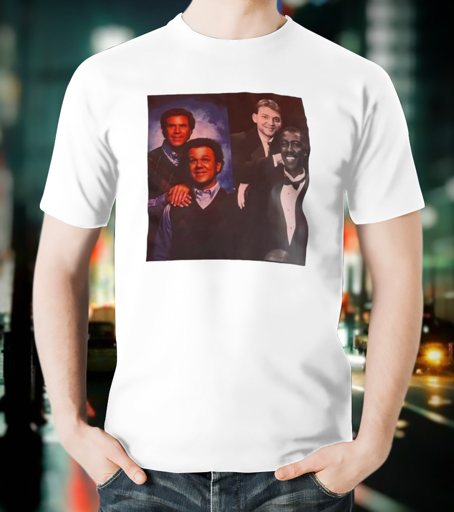 Brennan Dale School Picture Step Brothers Inspired Collage T-Shirt