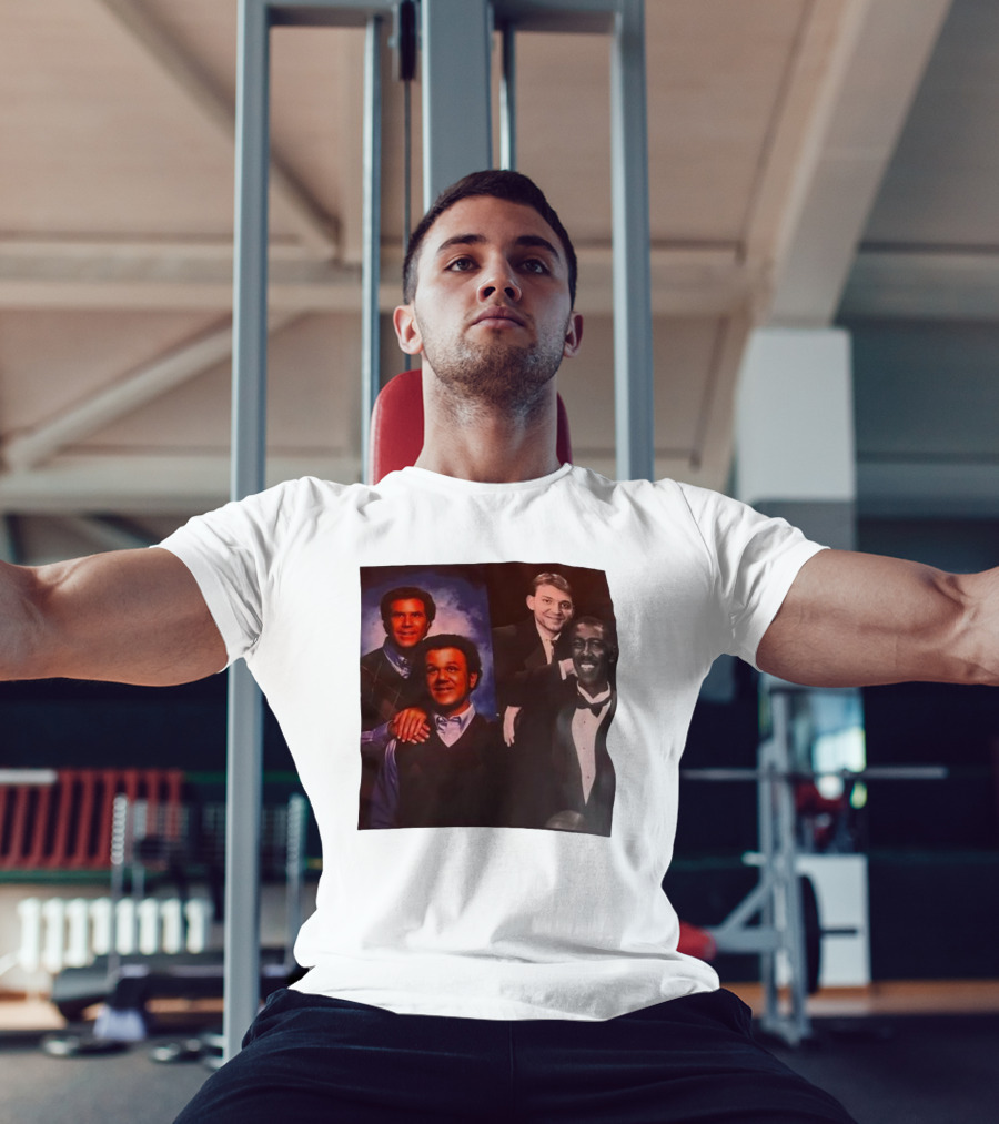 Brennan Dale School Picture Step Brothers Inspired Collage T-Shirt