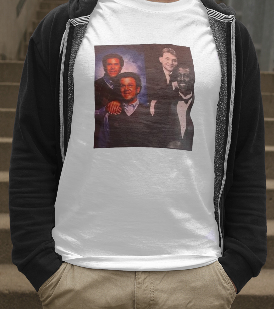 Brennan Dale School Picture Step Brothers Inspired Collage T-Shirt