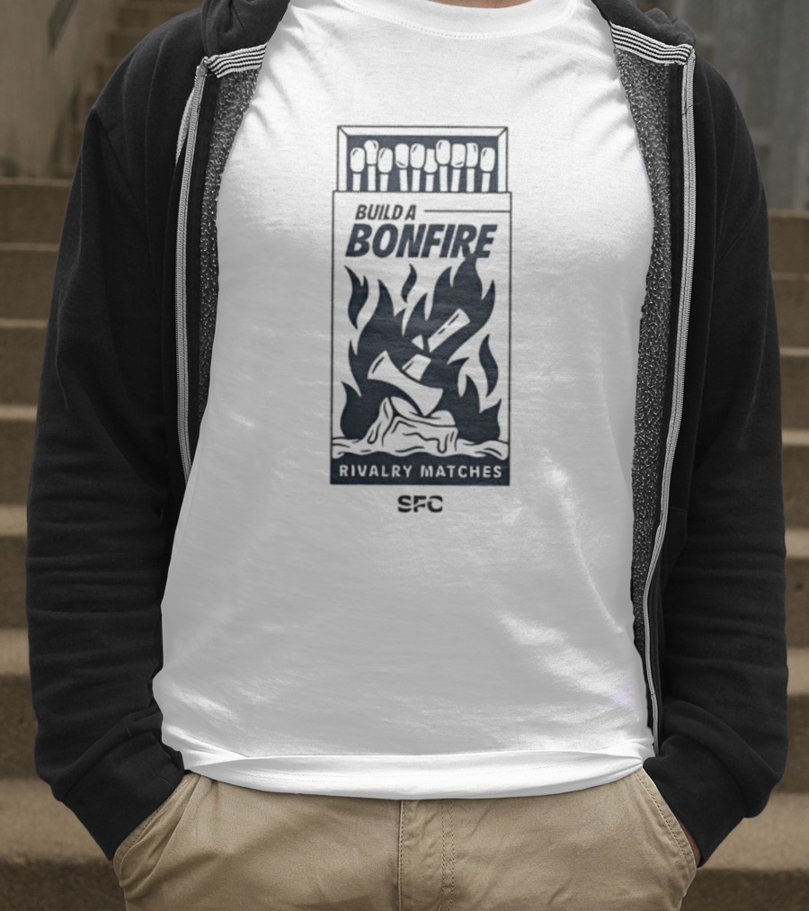 Bonfire Rivalry Matches SFC Build T-Shirt
