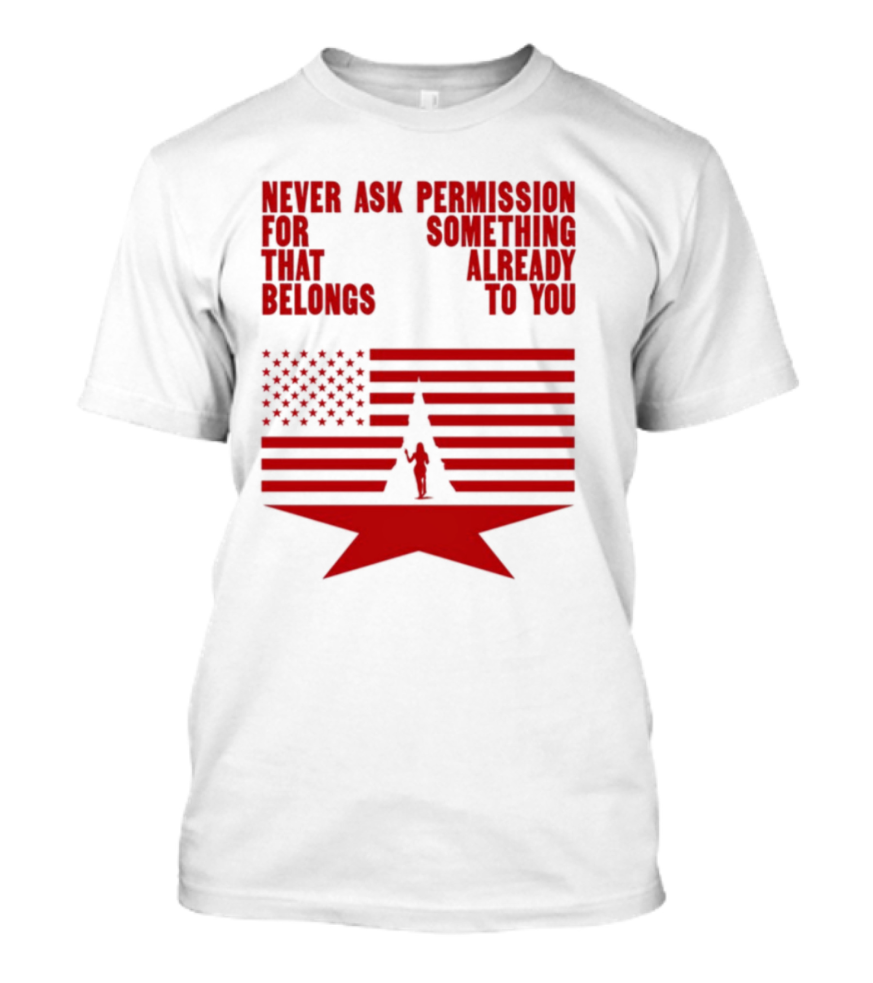 Cct Reclamation Never Ask Permission Belongs To You T-Shirt
