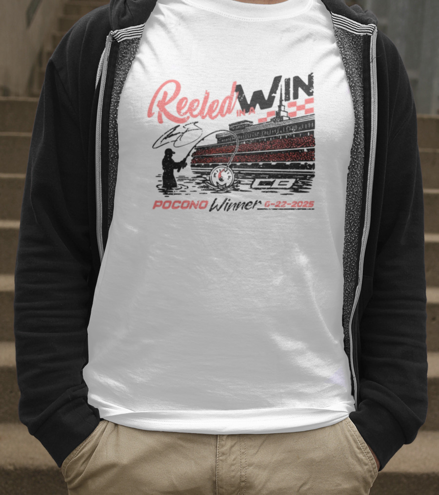 Chase Briscoe Reeled In Pocono Win 06-26-2022 T-Shirt