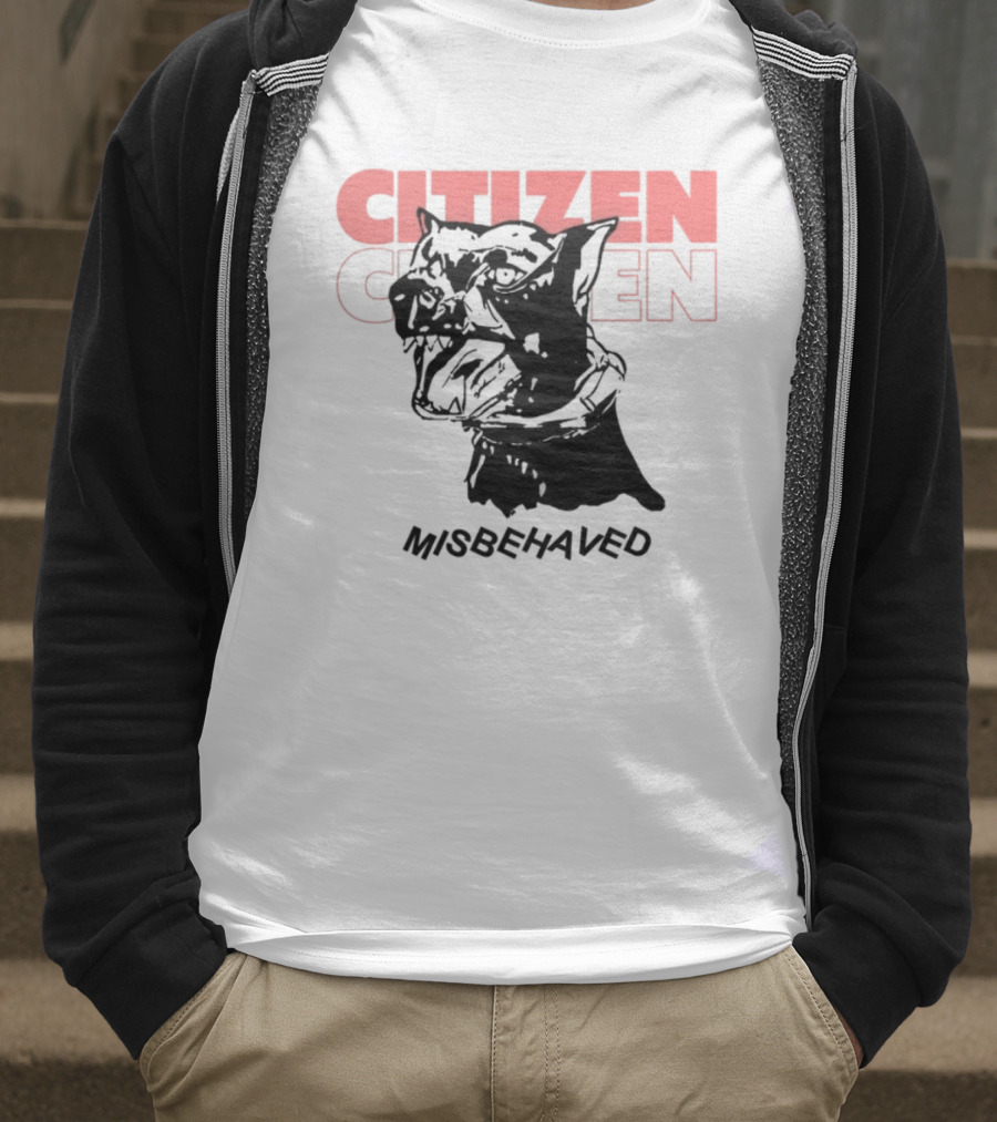 Citizen Misbehaved Classic Drama Iconic Style T-Shirt