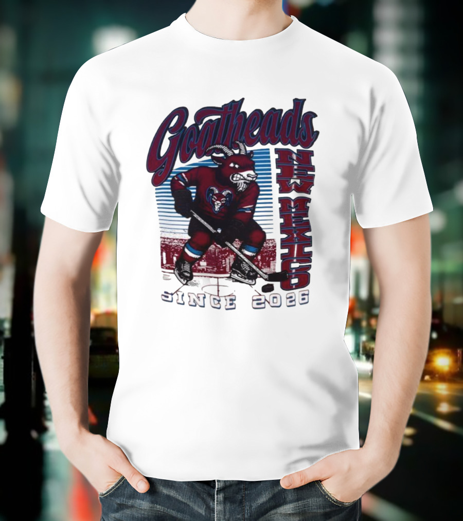 Goatheads New Mexico Hockey Since 2026 Hometown Pride Collection T-Shirt