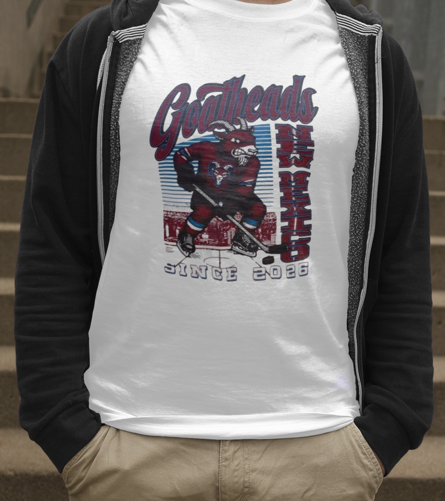 Goatheads New Mexico Hockey Since 2026 Hometown Pride Collection T-Shirt