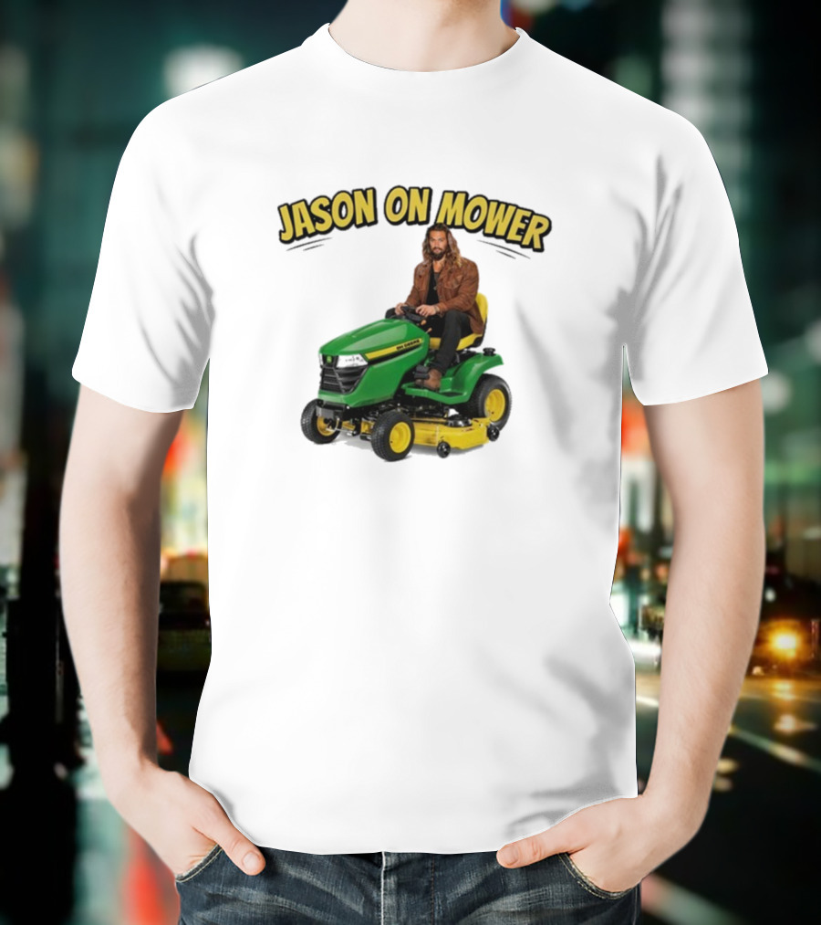 Jason On Mower John Deere T-Shirt