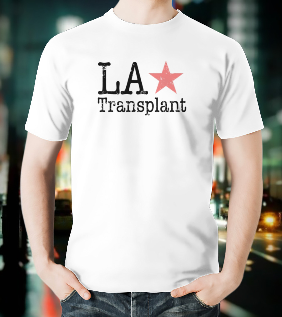 La Transplant Red Star California Style T-Shirt
