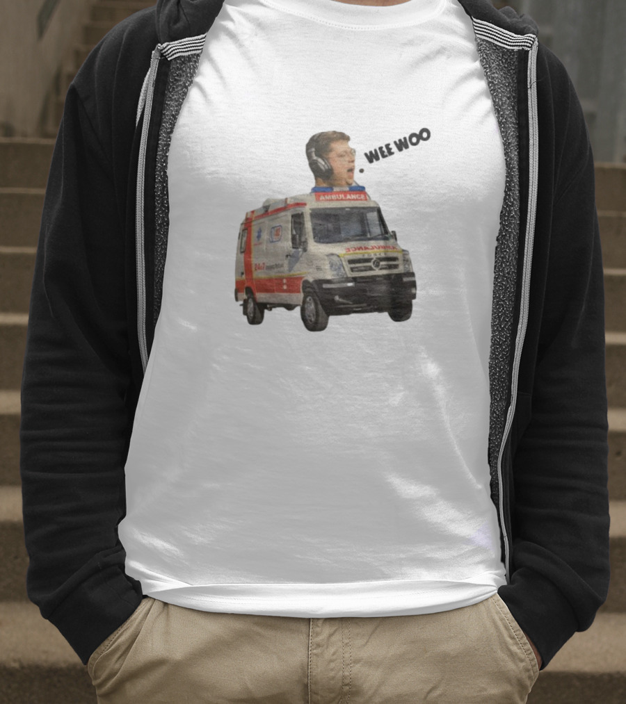 Karrigan Ambulance Wee Woo Finn Andersen Limited Edition T-Shirt