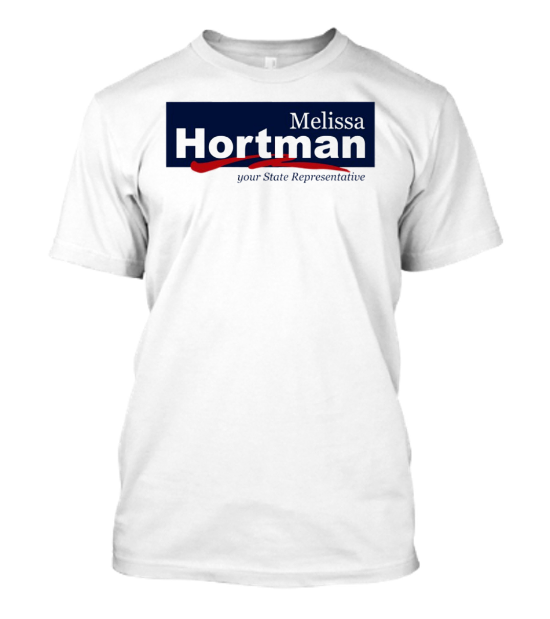 Melissa Hortman Your State Representative Red And Blue Typography T-Shirt