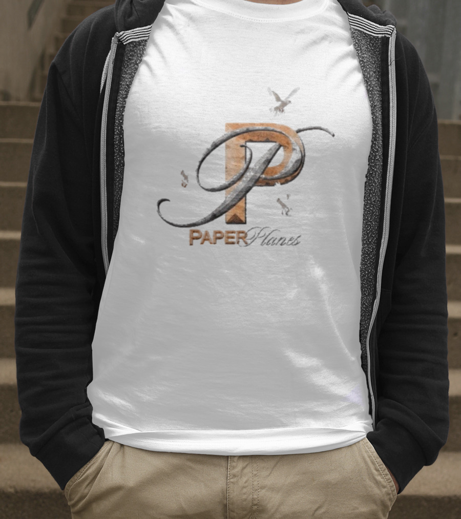 Paper Planes P With Doves Flight Elements T-Shirt
