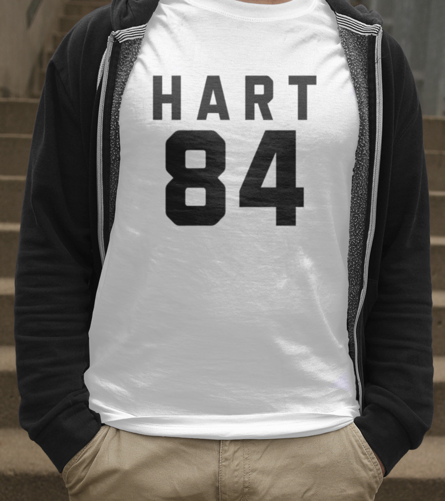 Punk Hart 84 Vintage Style Sports Number T-Shirt