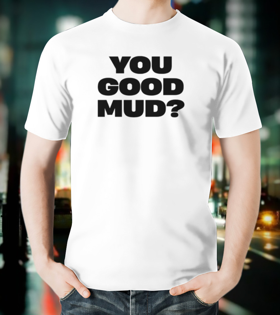 Rakai You Good Mud Indigenous Cultural Design With Turtle Motif T-Shirt