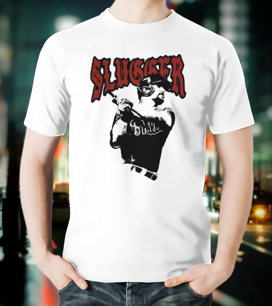 Slugger Kyle Schwarber Philadelphia Phillies T-Shirt