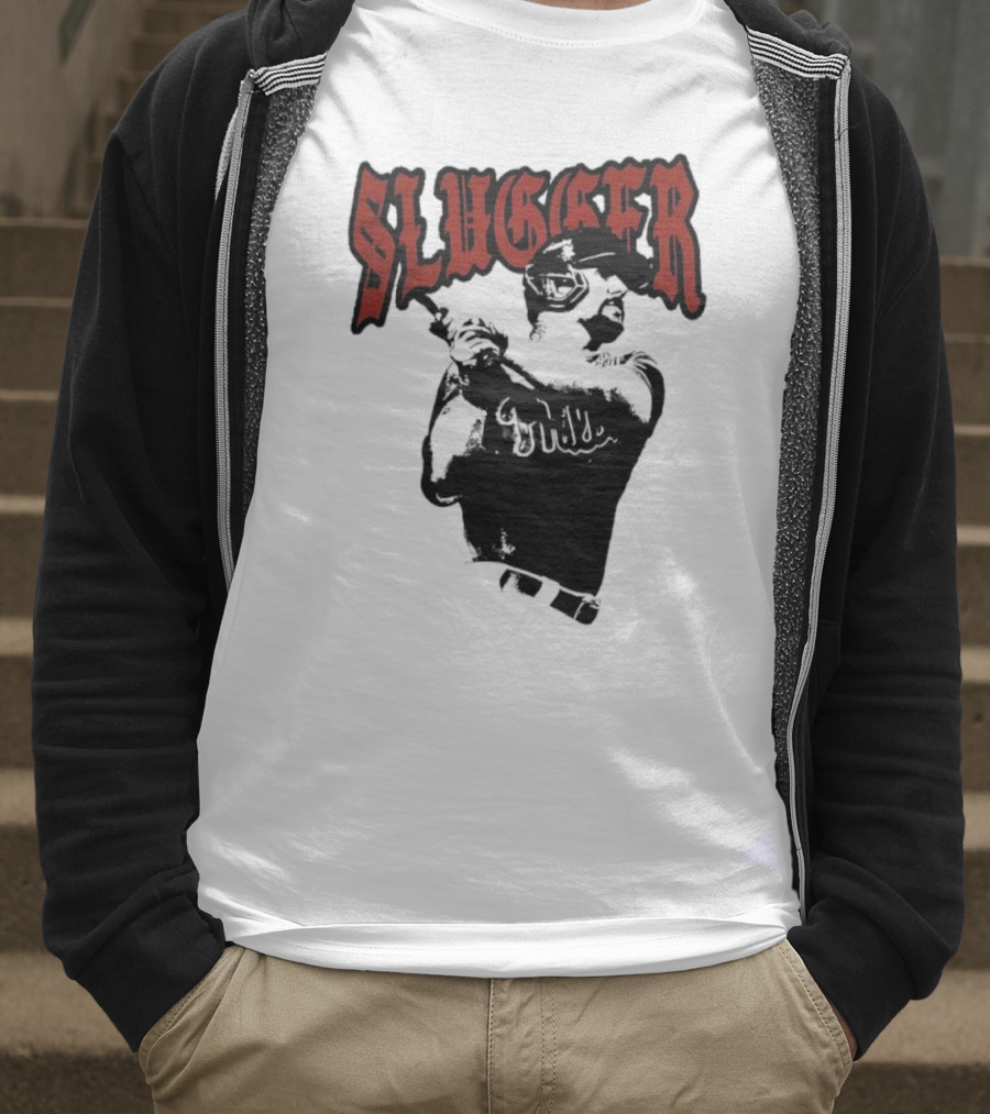 Slugger Kyle Schwarber Philadelphia Phillies T-Shirt