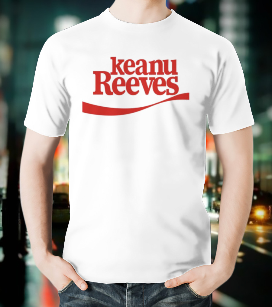 Keanu Reeves Super Yaki Kenzie Vanunu Iconic Actor Tribute T-Shirt