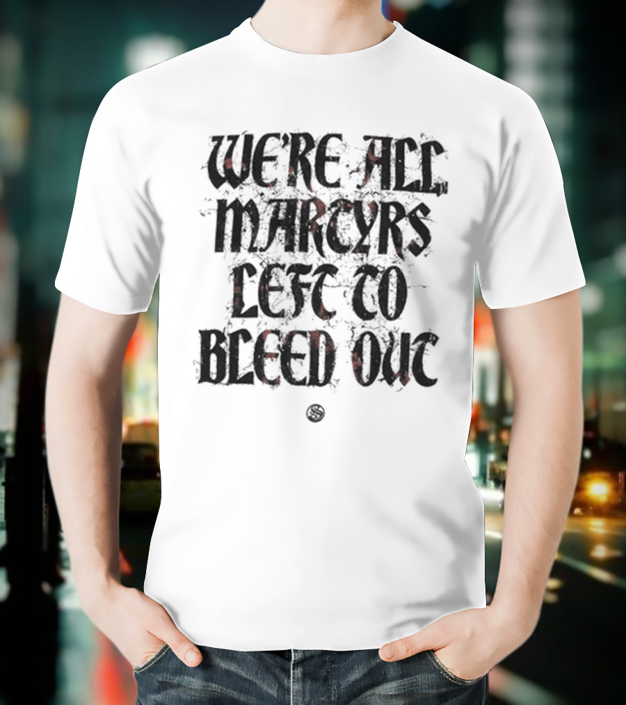 Sylosis Disavowed We're All Martyrs Left To Bleed Out Skeleton T-Shirt