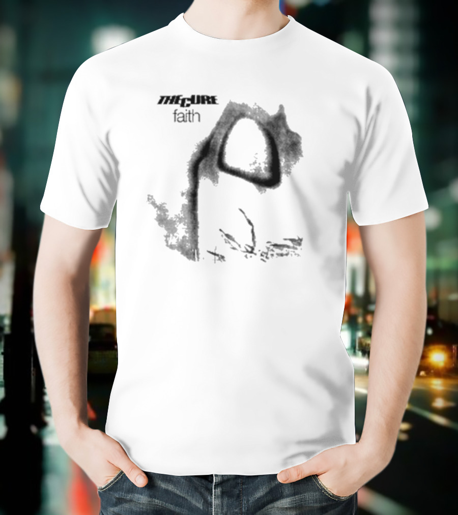 The Cure Faith Album Cover Iconic Imagery T-Shirt