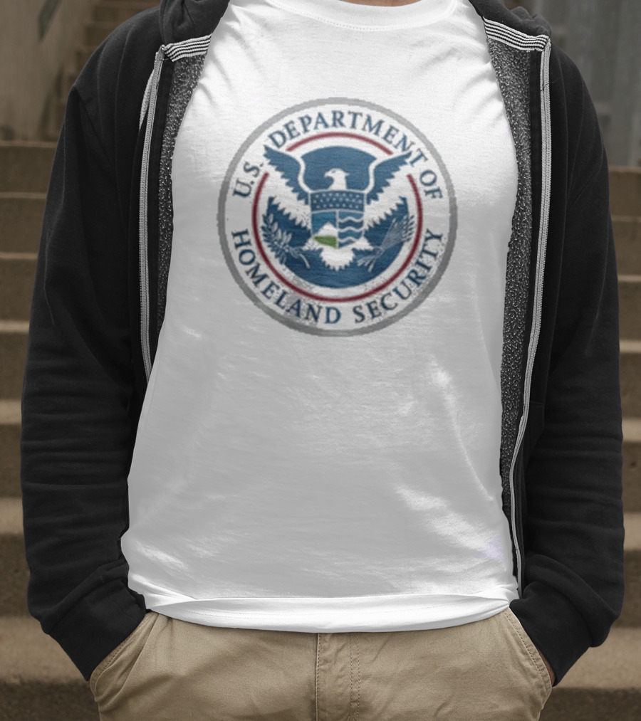 U.S. Department Of Homeland Security Seal Iconic Emblem T-Shirt