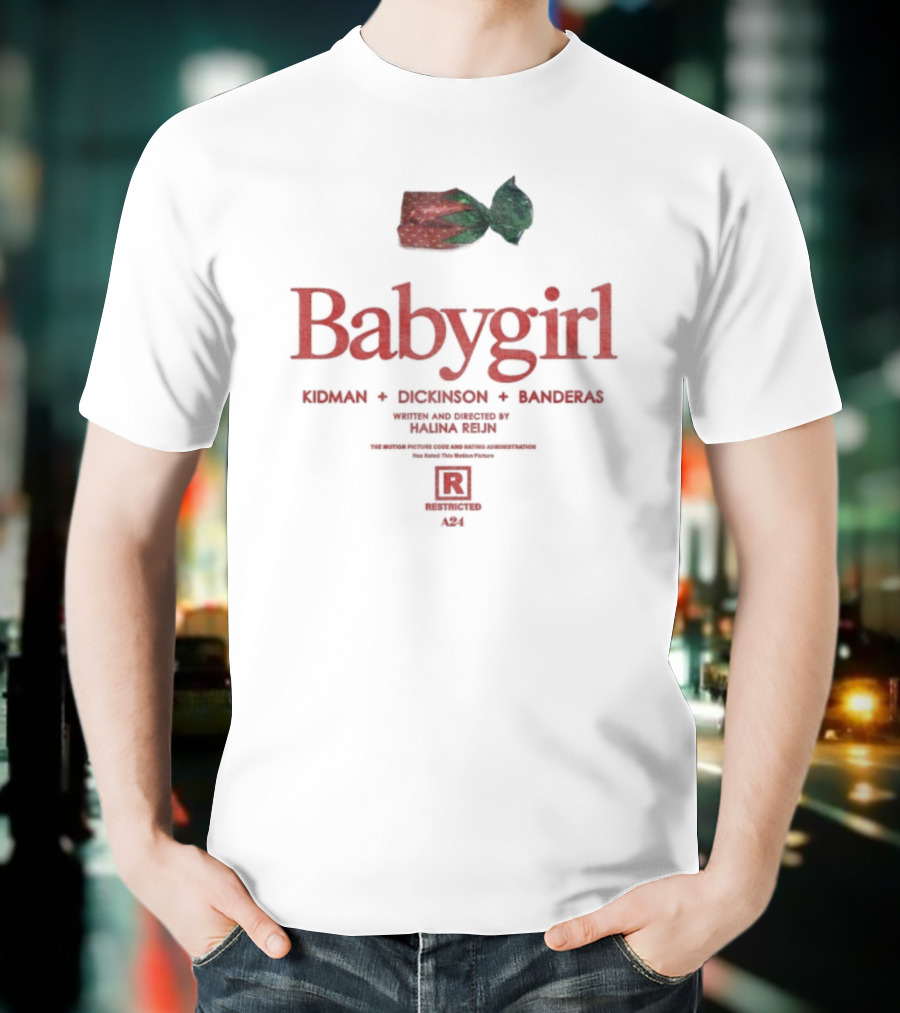 Babygirl Kidman Dickinson Banderas Trinity A24 Halina Rejin Candy T-Shirt