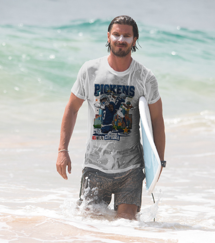 Pickens Planet Euphoria NFPLA Players Inc Iconic Sports Theme T-Shirt