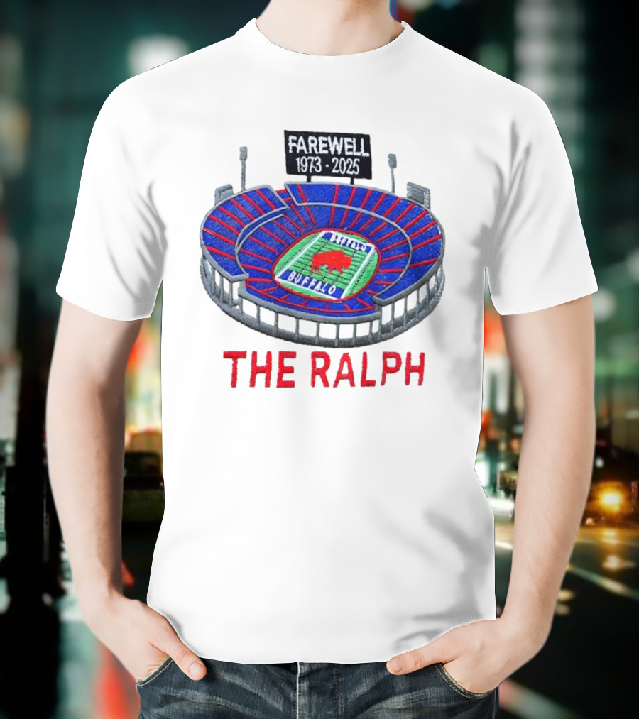 Buffalo Bills NFL Farewell 1973-2025 The Ralph Stadium T-Shirt