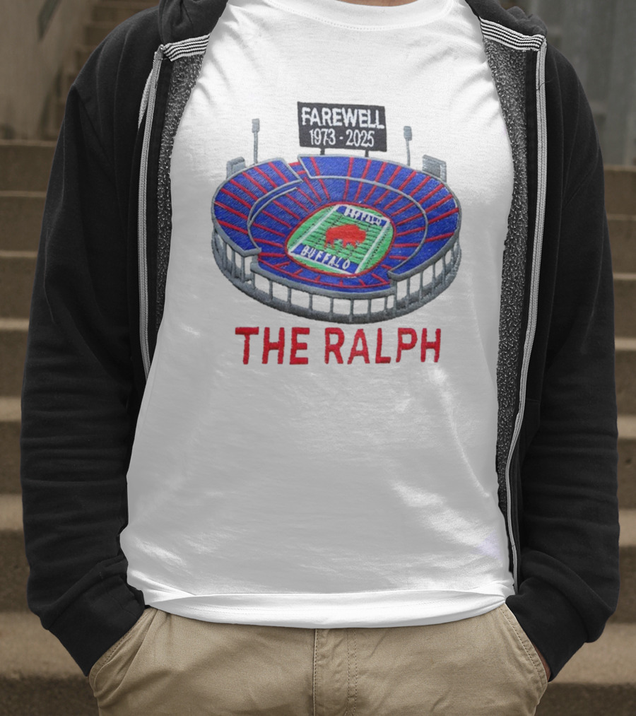 Buffalo Bills NFL Farewell 1973-2025 The Ralph Stadium T-Shirt