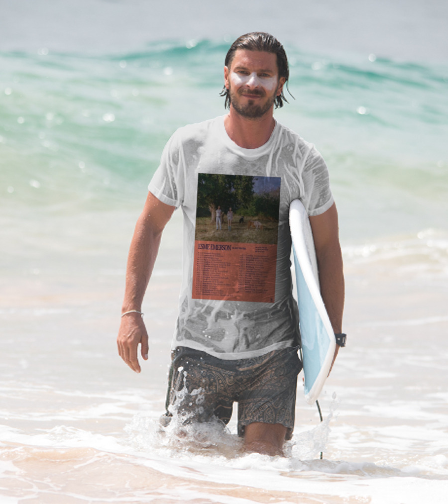 ESME EMERSON UK EU Tour 2025 Dates Featuring Dublin Paris Amsterdam London Glasgow Barcelona T-Shirt