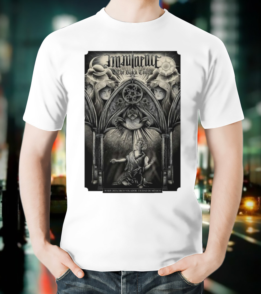 Imminence The Black Tour 30 Sep 2025 Circo Volador Ciudad De México T-Shirt