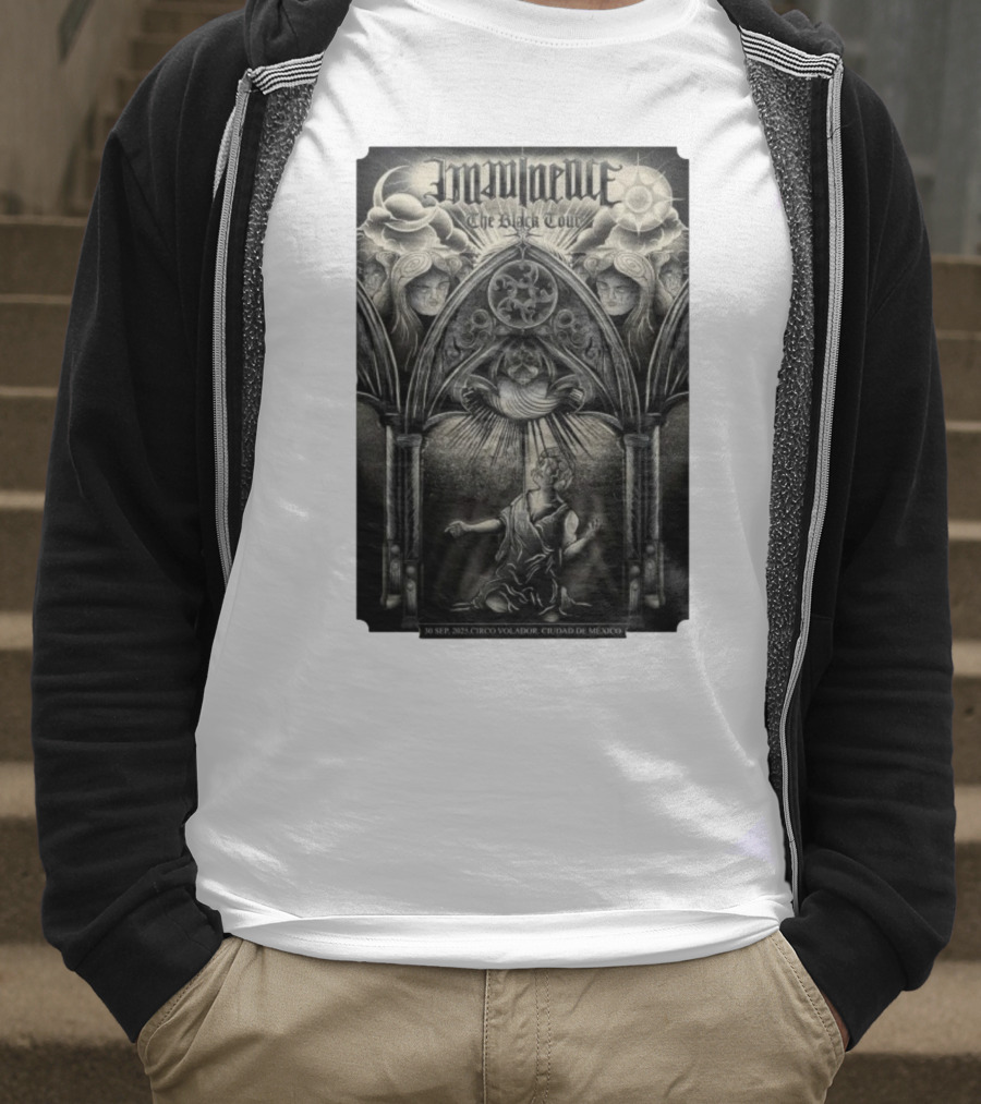 Imminence The Black Tour 30 Sep 2025 Circo Volador Ciudad De México T-Shirt