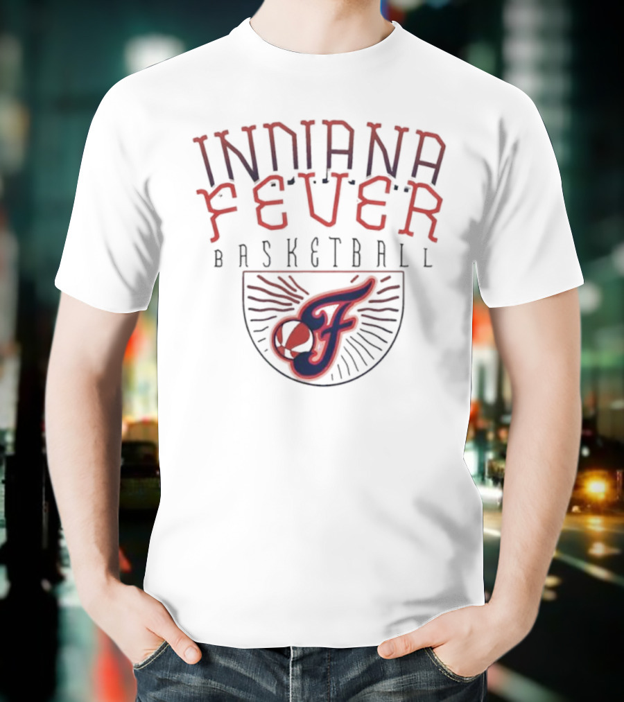 Indiana Fever Basketball Urban Relaxed Fit Essentials T-Shirt