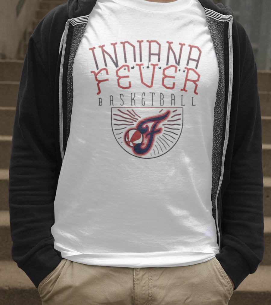 Indiana Fever Basketball Urban Relaxed Fit Essentials T-Shirt