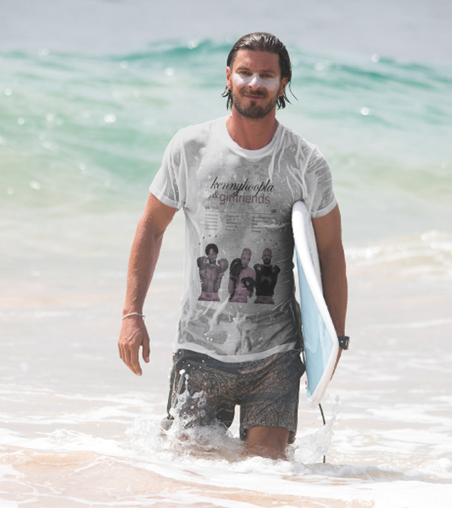 KennyHoopla And Girlfriends EU UK Tour 2025 Boxing Themed Dates UK EU Cities T-Shirt