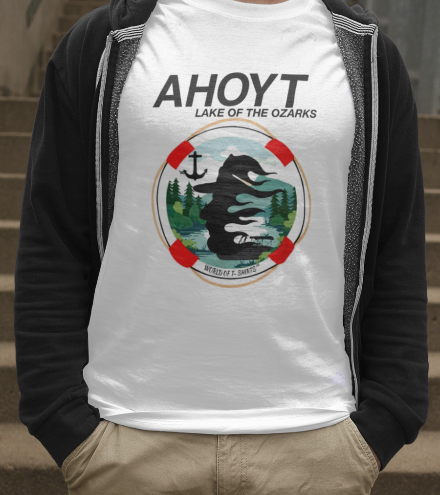 Lake Of The Ozarks Pirate Silhouette Adventure T-Shirt