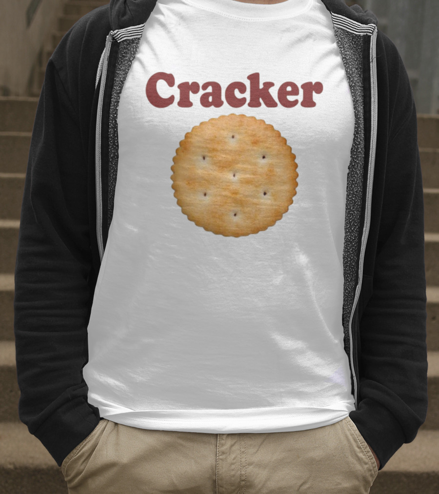 Cracker Biscuit Snack Round Baked Treat T-Shirt