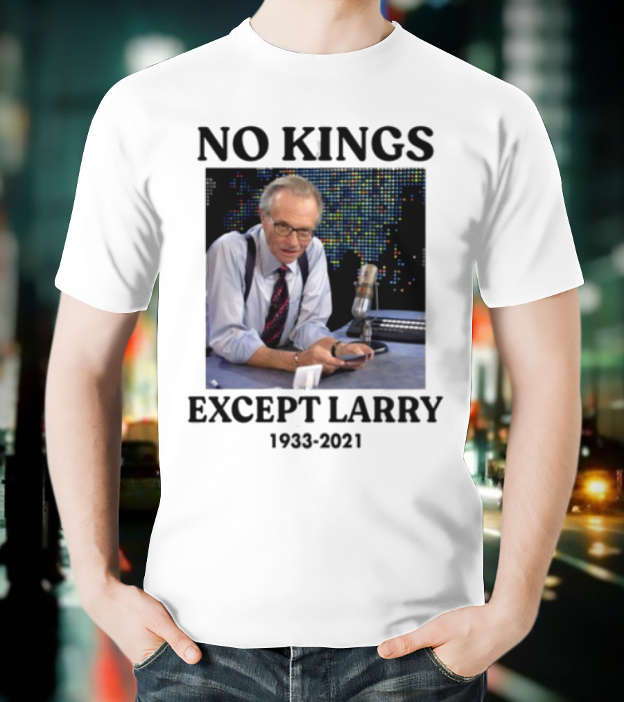 Justinboldaji Fuck Ice No Kings Except Larry 1933 2021 T-Shirt