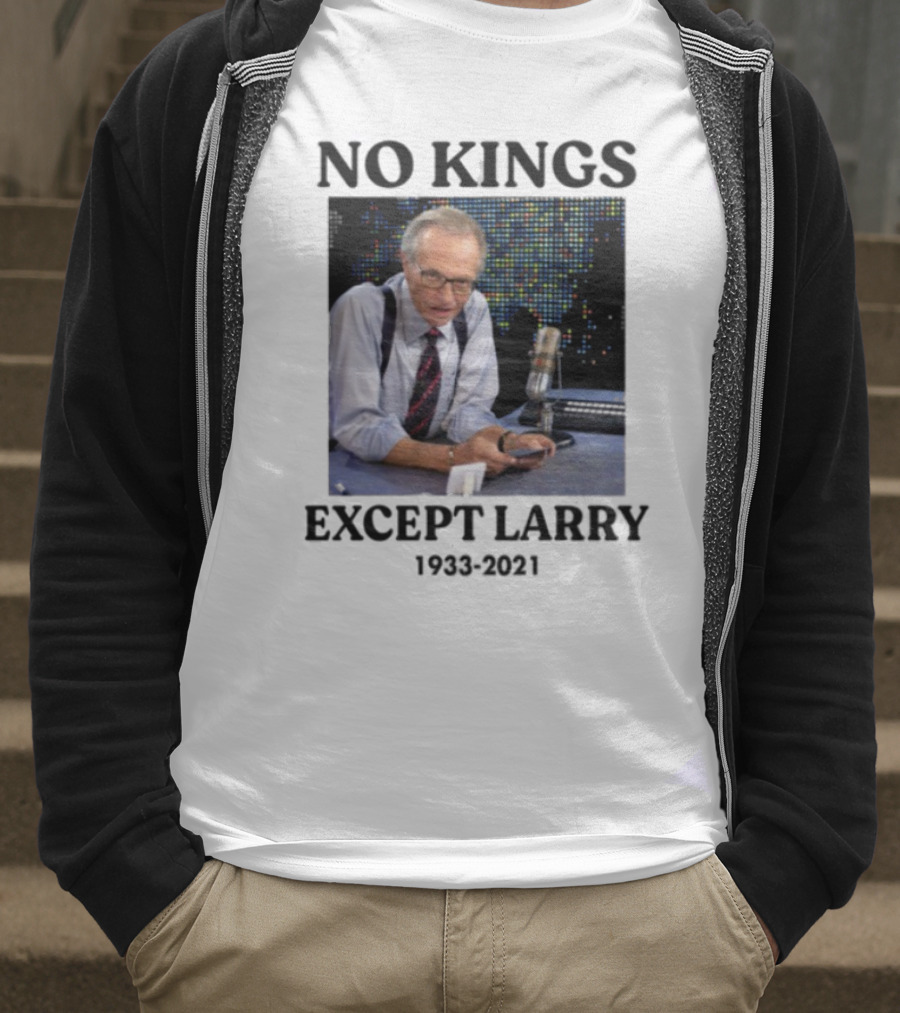 Justinboldaji Fuck Ice No Kings Except Larry 1933 2021 T-Shirt