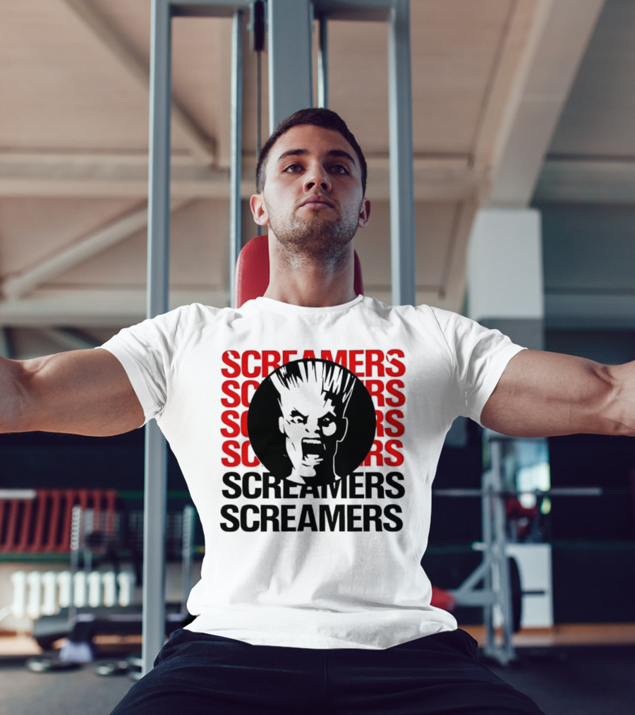 Screamers Demos Album Punk Iconic Silhouette T-Shirt
