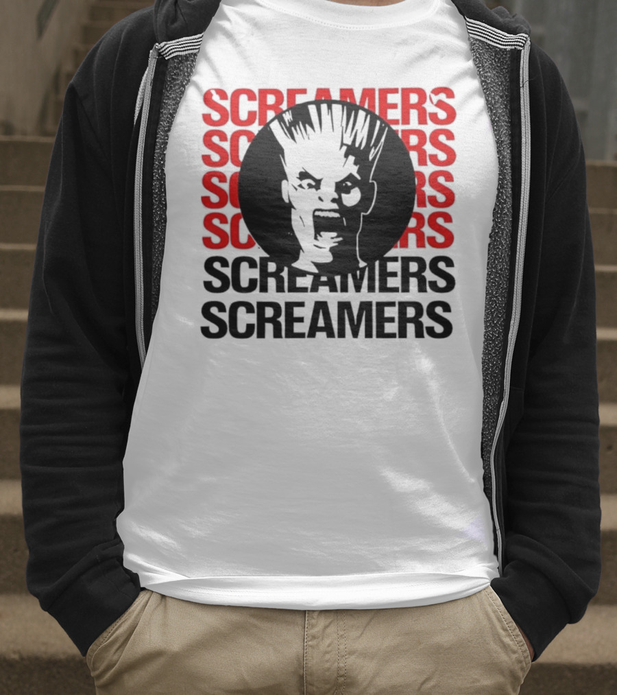 Screamers Demos Album Punk Iconic Silhouette T-Shirt