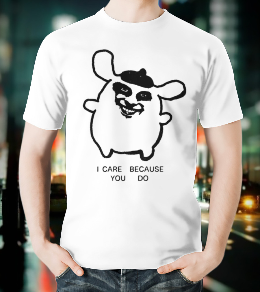 Asthmagasm I Care Because You Do Unique Cartoon Creature Pajamas T-Shirt