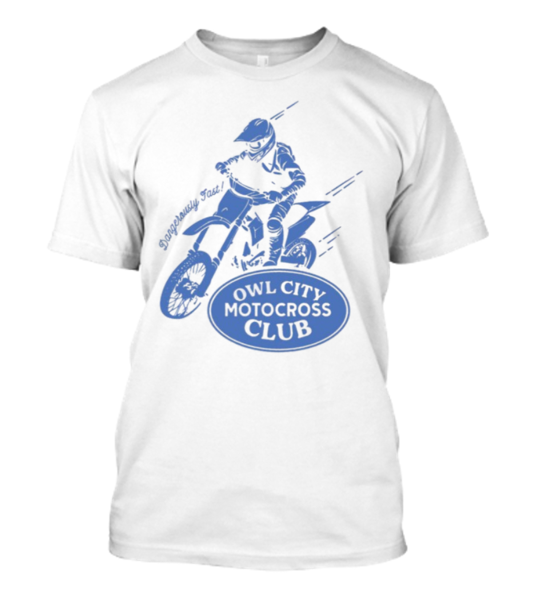 Owl City Motocross Club Dirt Bike Racer Adventure T-Shirt