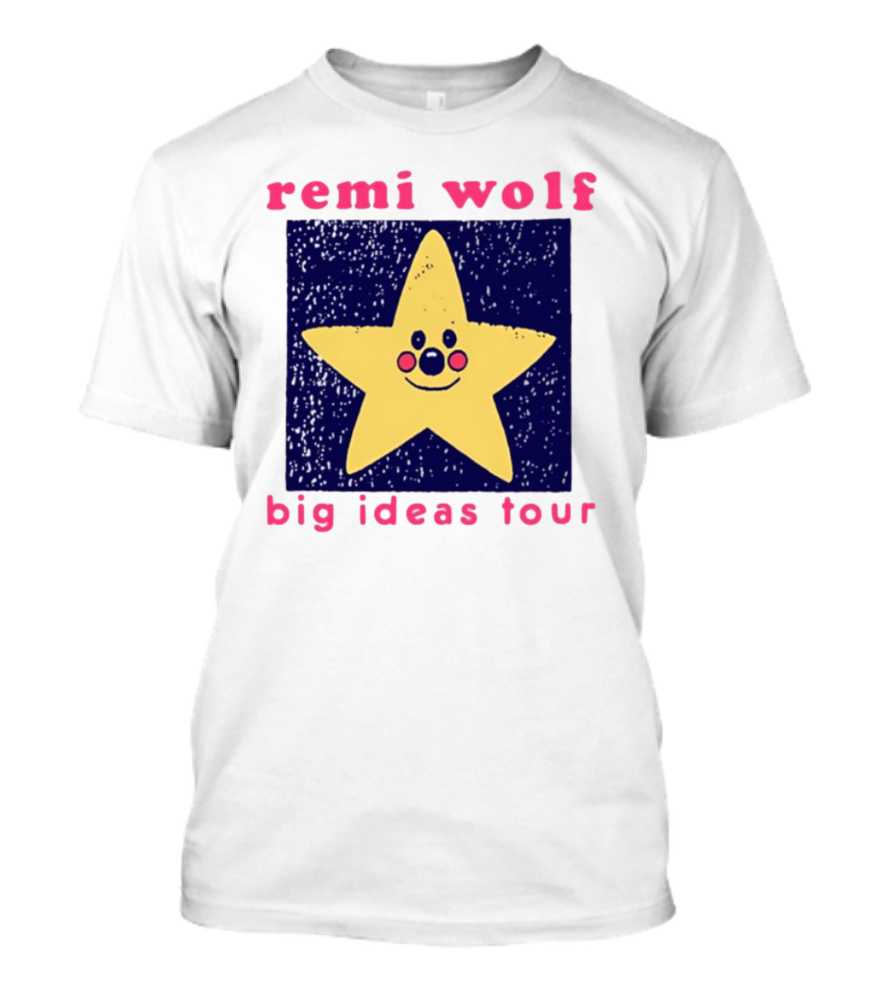 Remi Wolf Big Ideas Tour Smiling Star T-Shirt