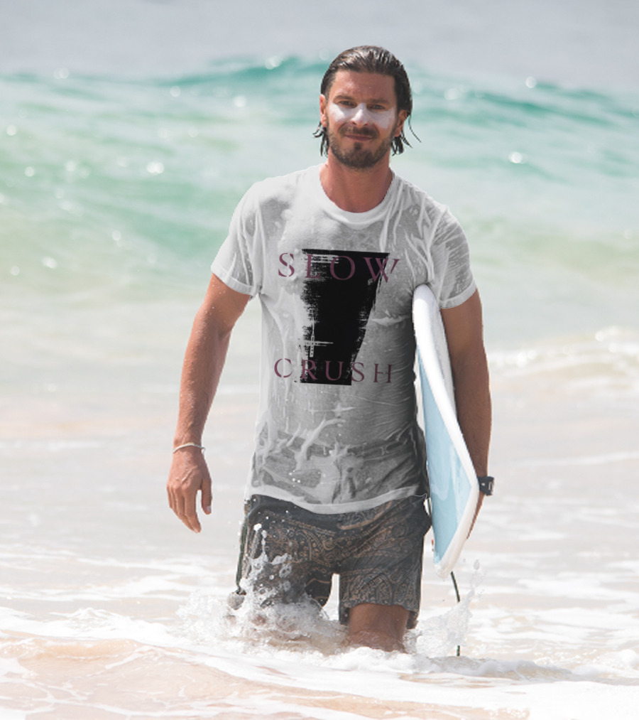 Slow Crush Thirst White 7 T-Shirt