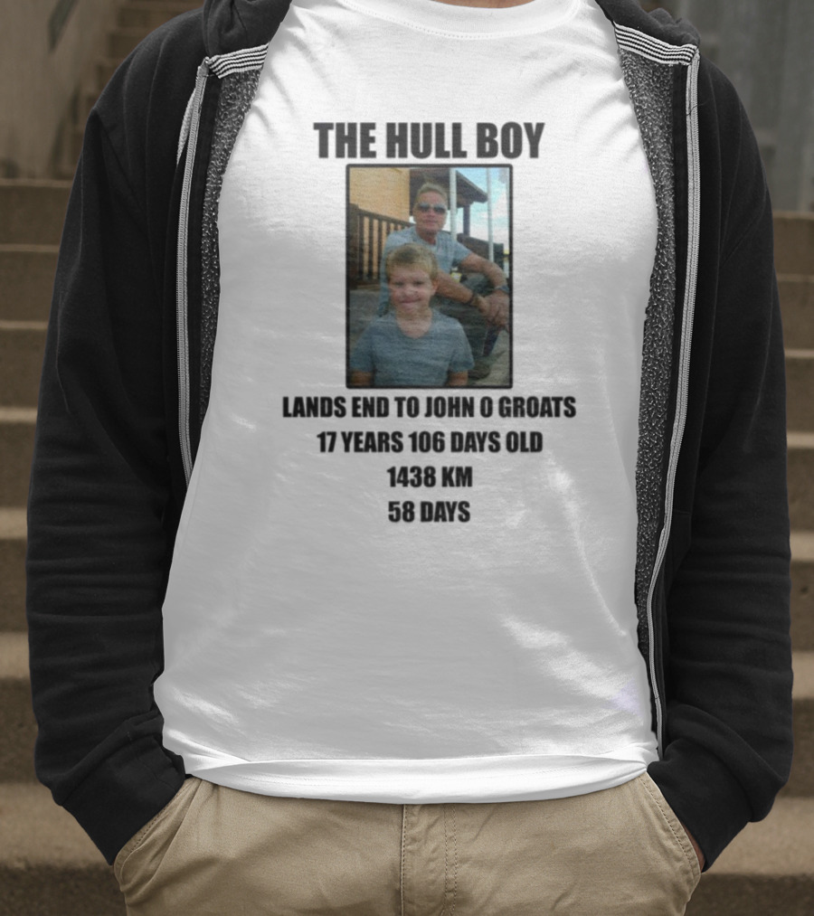 Thehullboy Youngest To Run UK For Mental Health T-Shirt