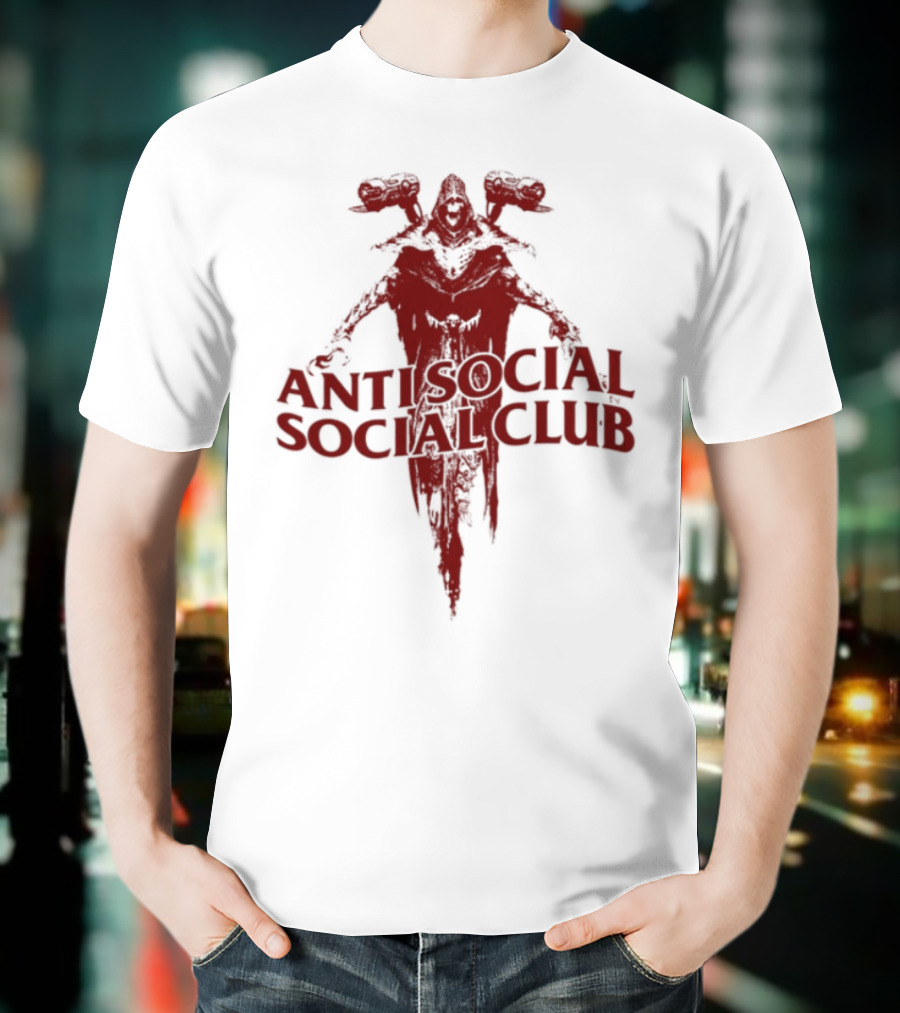 Anti Social Social Club Doom Revenant Collaboration T-Shirt
