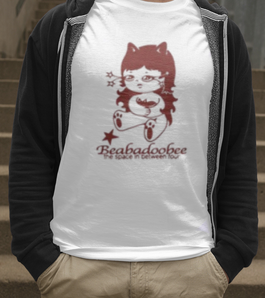 Beabadoobee The Space In Between Tour Cat Ears Character This Is How Tomorrow Moves T-Shirt