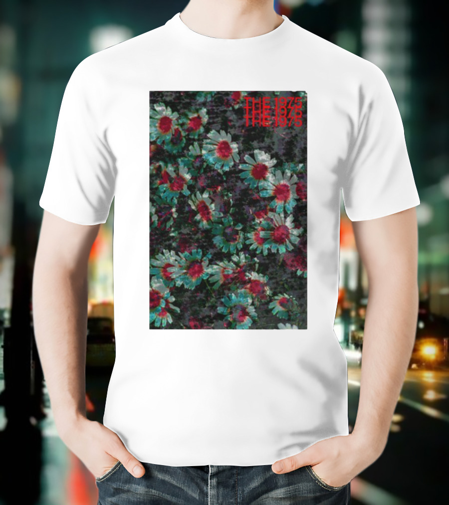 The 1975 Floral Print Graphic Flowers The 1975 T-Shirt