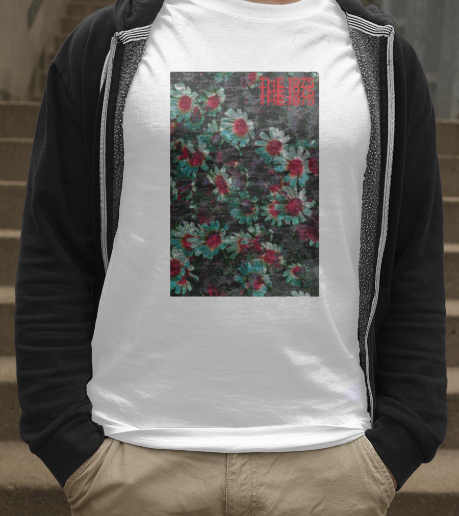 The 1975 Floral Print Graphic Flowers The 1975 T-Shirt