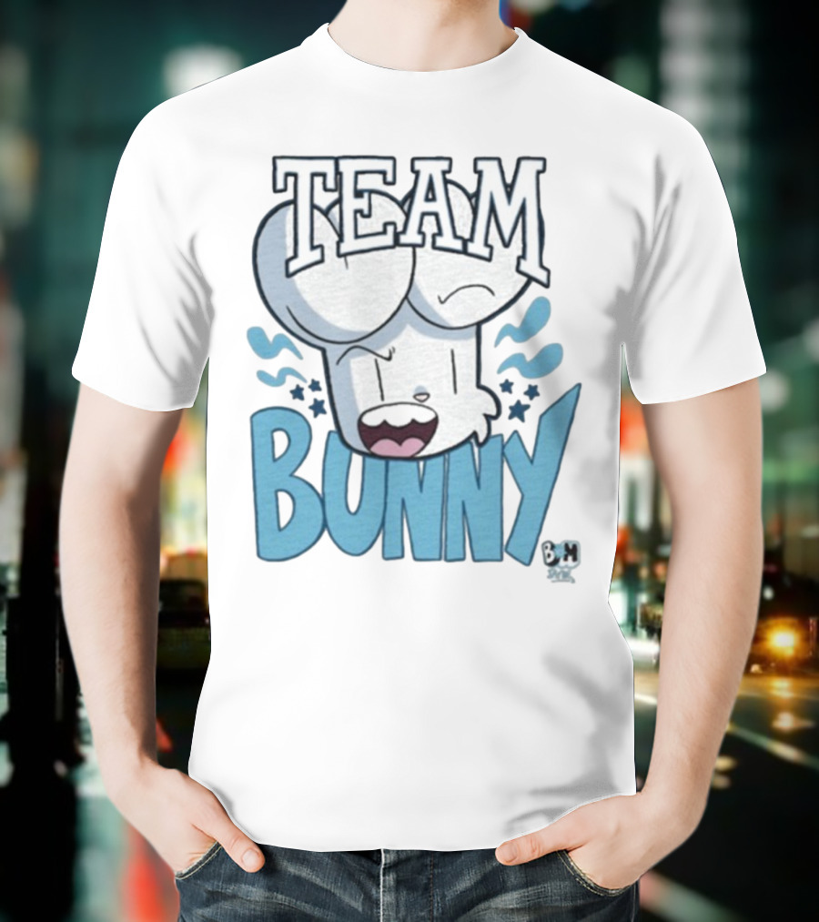 Team Bunny BvM Comic Characters Iconic Style T-Shirt